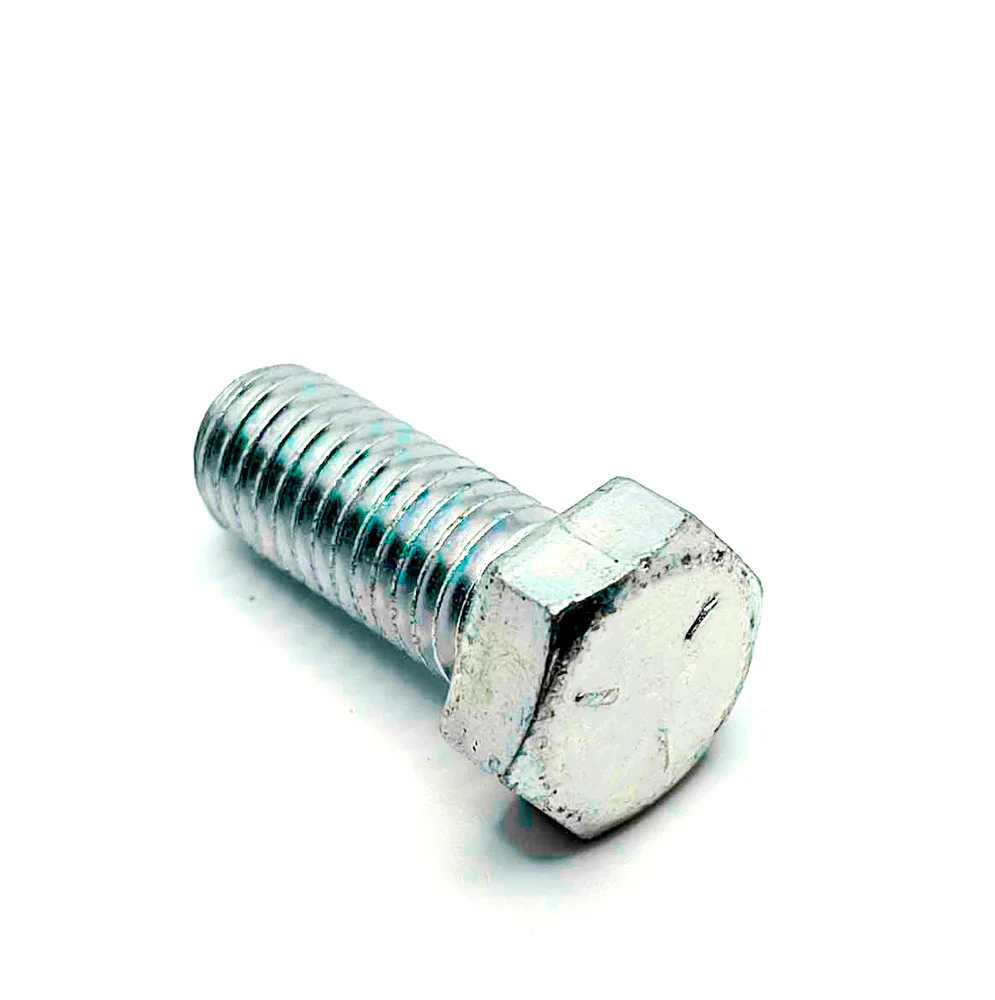 1/2-13 x 1-1/4in UNC Grade 5 Hex Cap Screw Clear Zinc