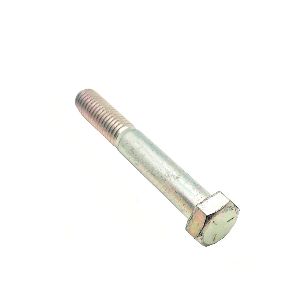 1/2-13 x 3-1/2in UNC Grade 5 Hex Cap Screw Clear Zinc