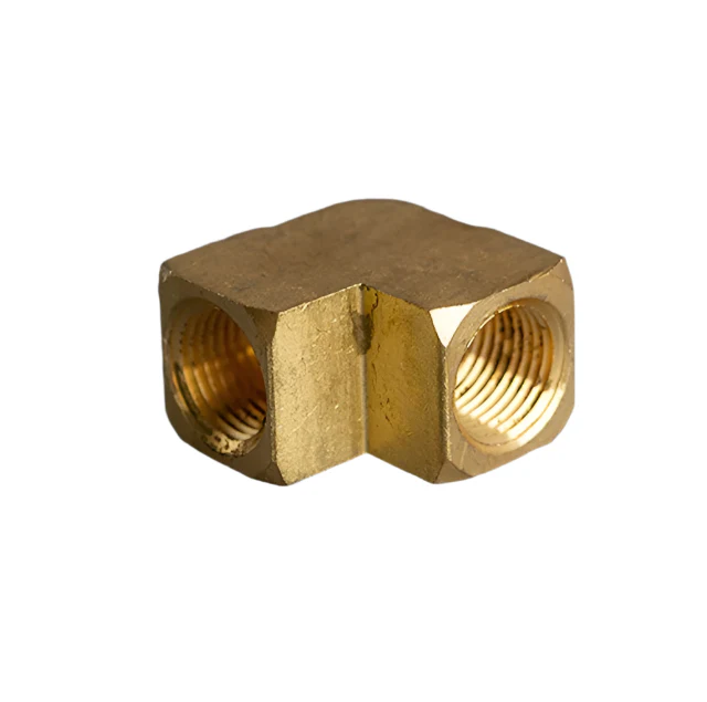 1/2 Extruded Female 90° Brass Elbow