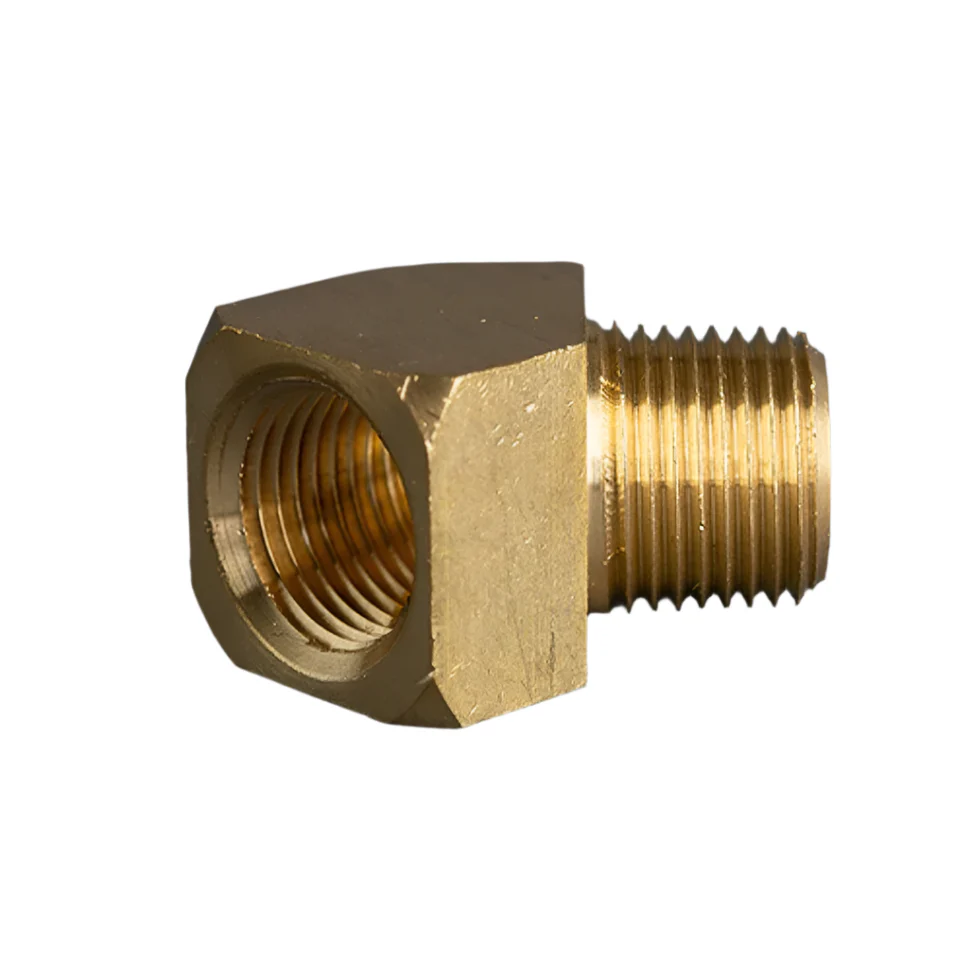 1/2in Extruded 45° Brass Street Elbow