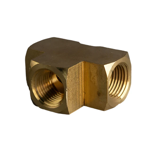 1/2in Brass Extruded Tee
