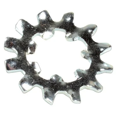 1/2 Star Washer Zinc Plated Internal / External
