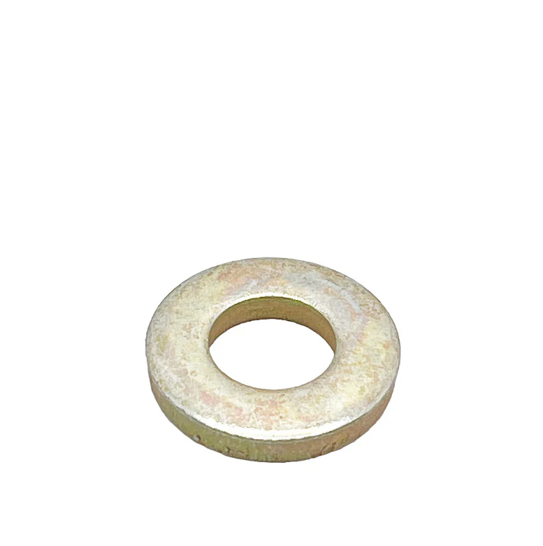 1/2in SAE Thru-hardened Extra Thick Flat Washer Yellow Zinc
