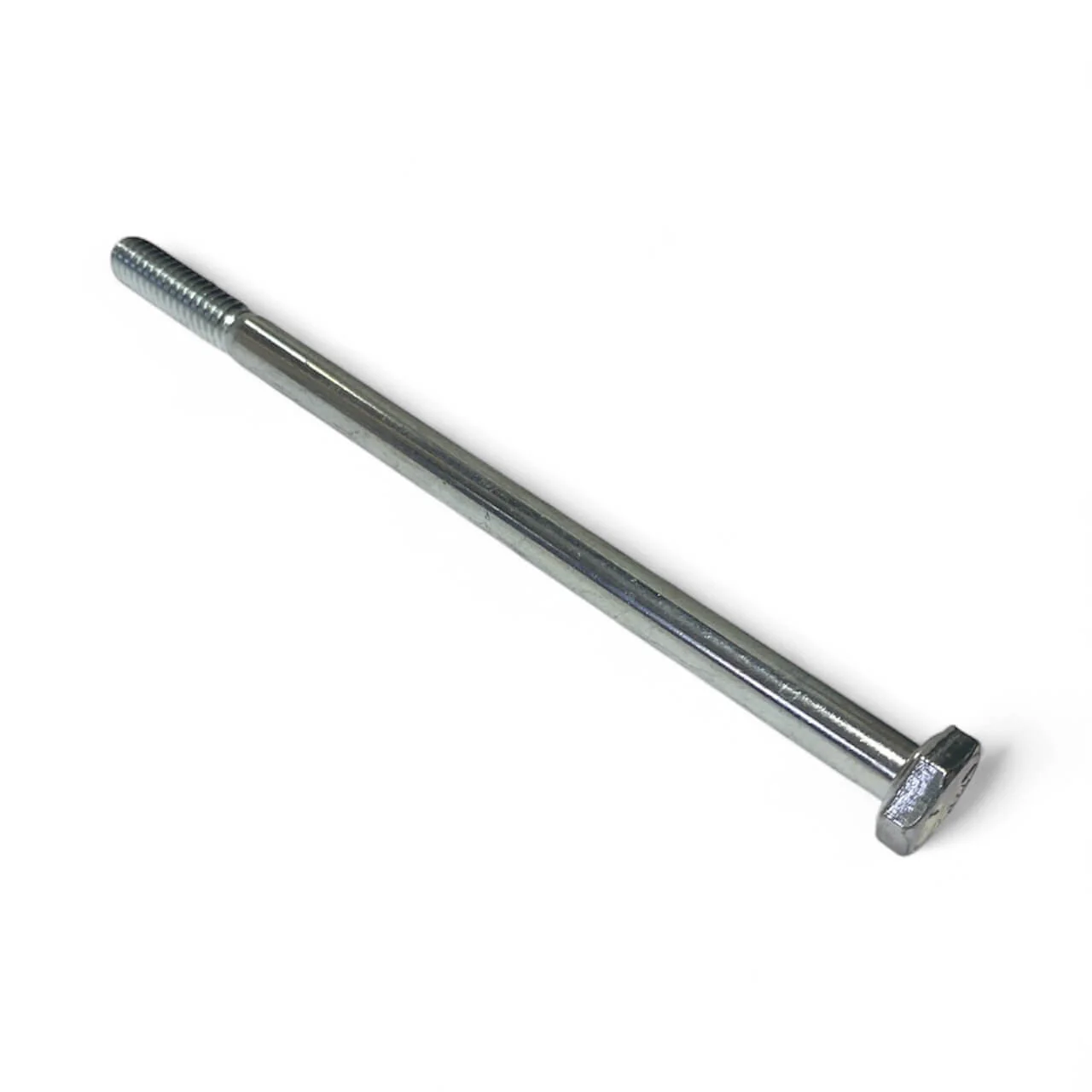 1/4-20 x 4-1/2in UNC Grade 5 Hex Cap Screw Clear Zinc