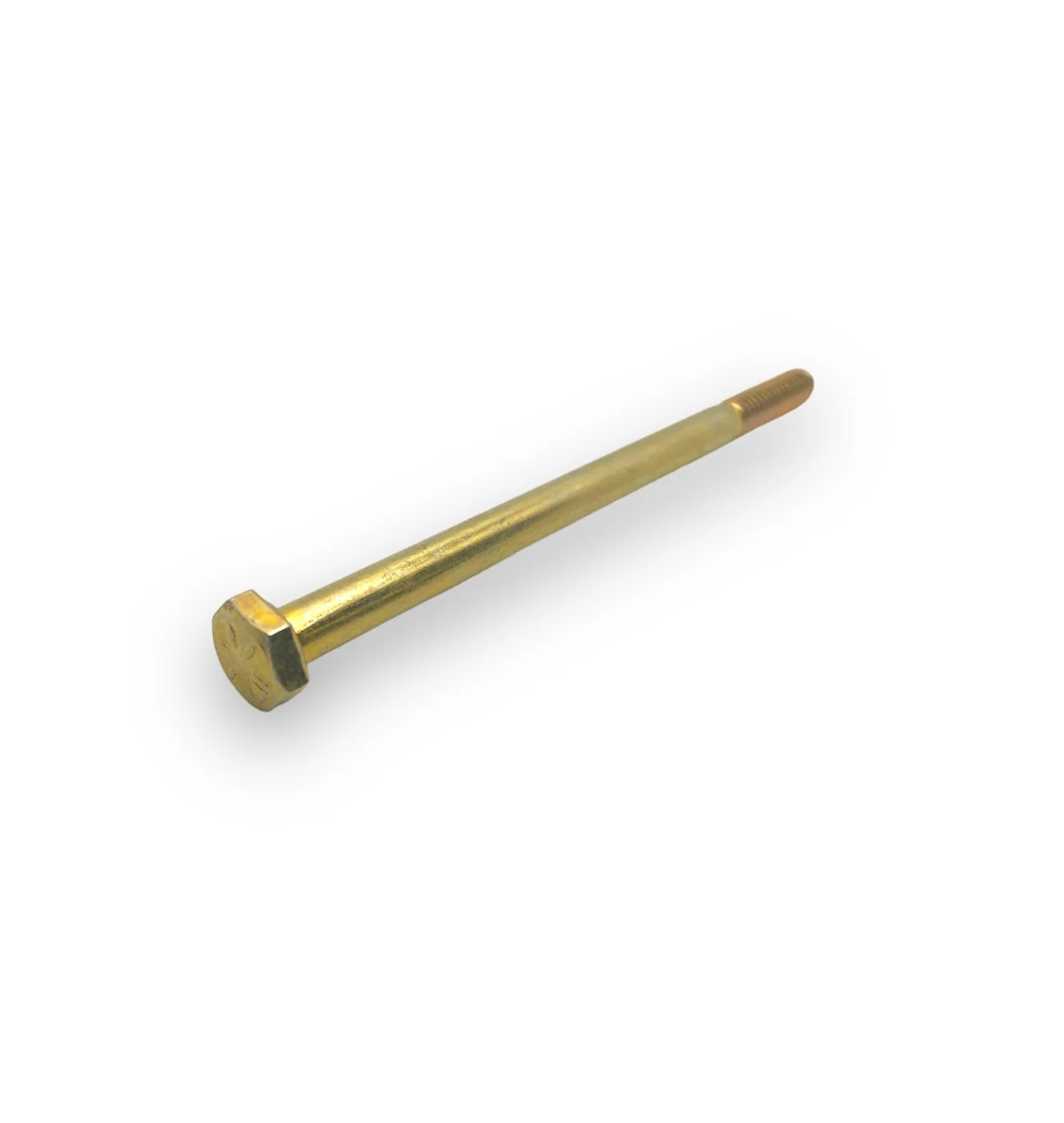 1/4-20 x 4in UNC Grade 8 Hex Cap Screw Yellow Zinc