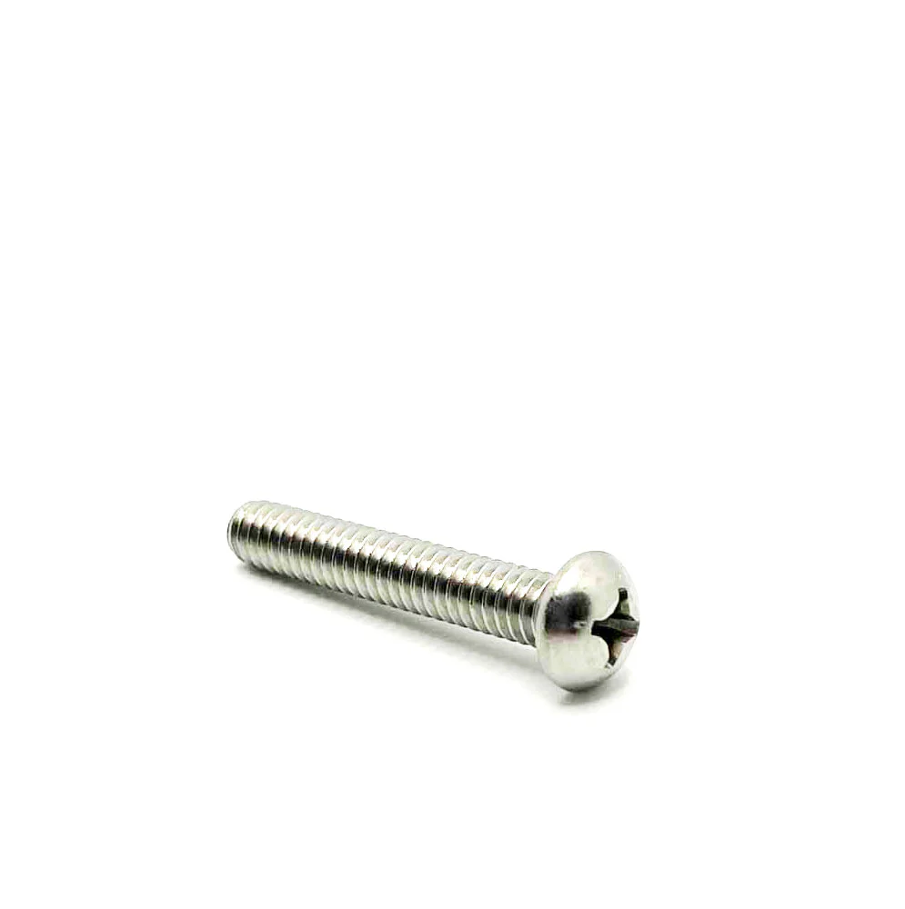 1/4-20 x 1-1/2in UNC Stainless Steel Phillips Round Machine Screw