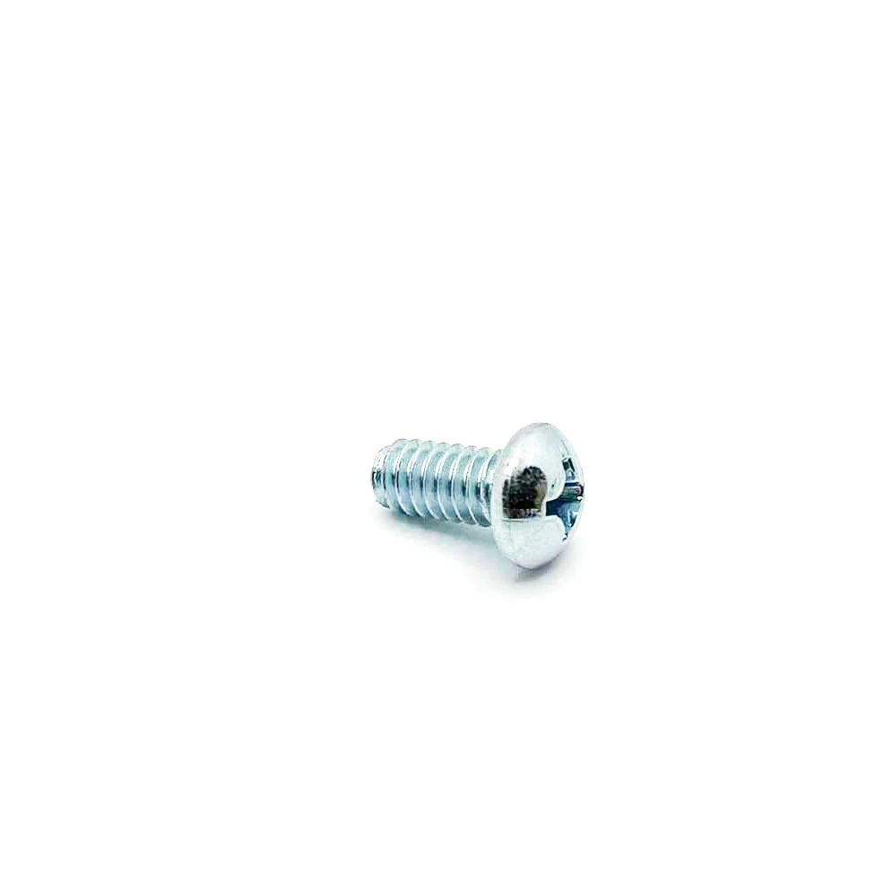 1/4-20 x 1/2in UNC Phillips Round Machine Screw Clear Zinc