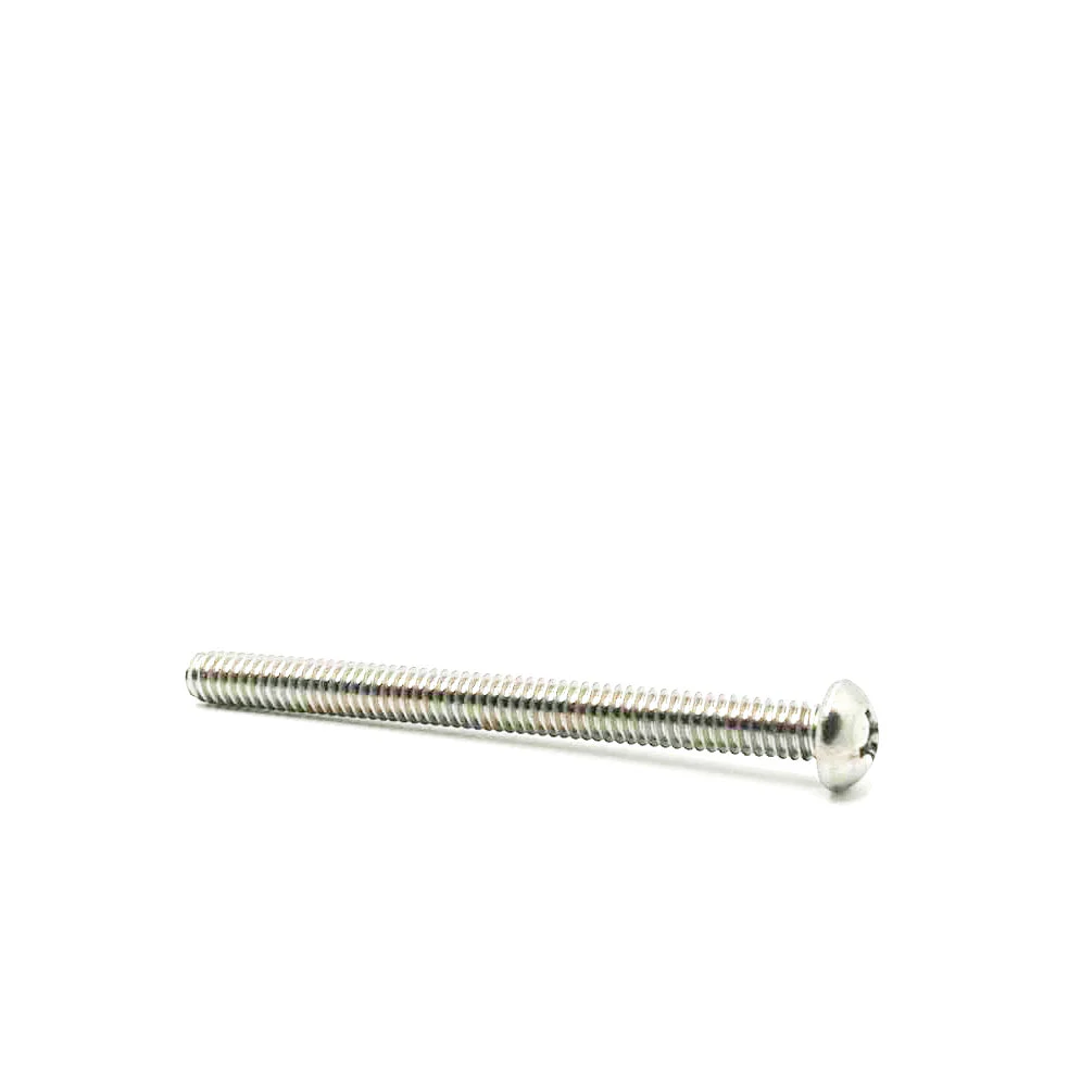1/4-20 x 3in UNC Stainless Steel Phillips Round Machine Screw