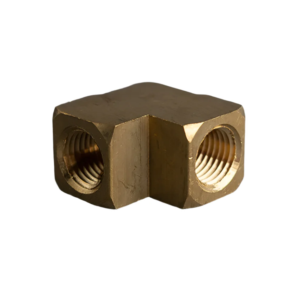 1/4 Extruded Female 90° Brass Elbow