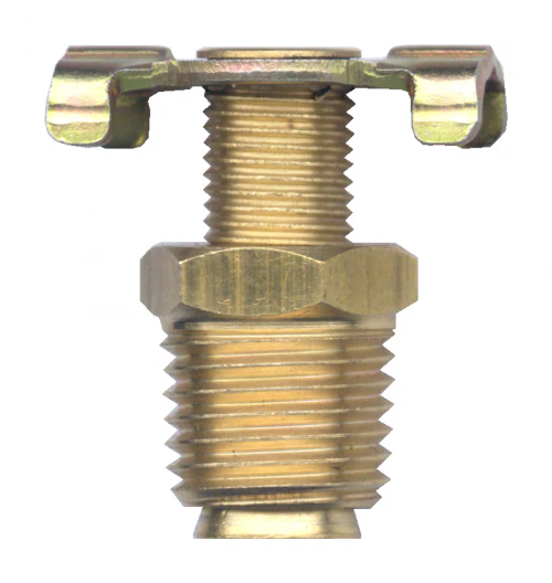 1/4 Drain Cock Back Seat Type Brass