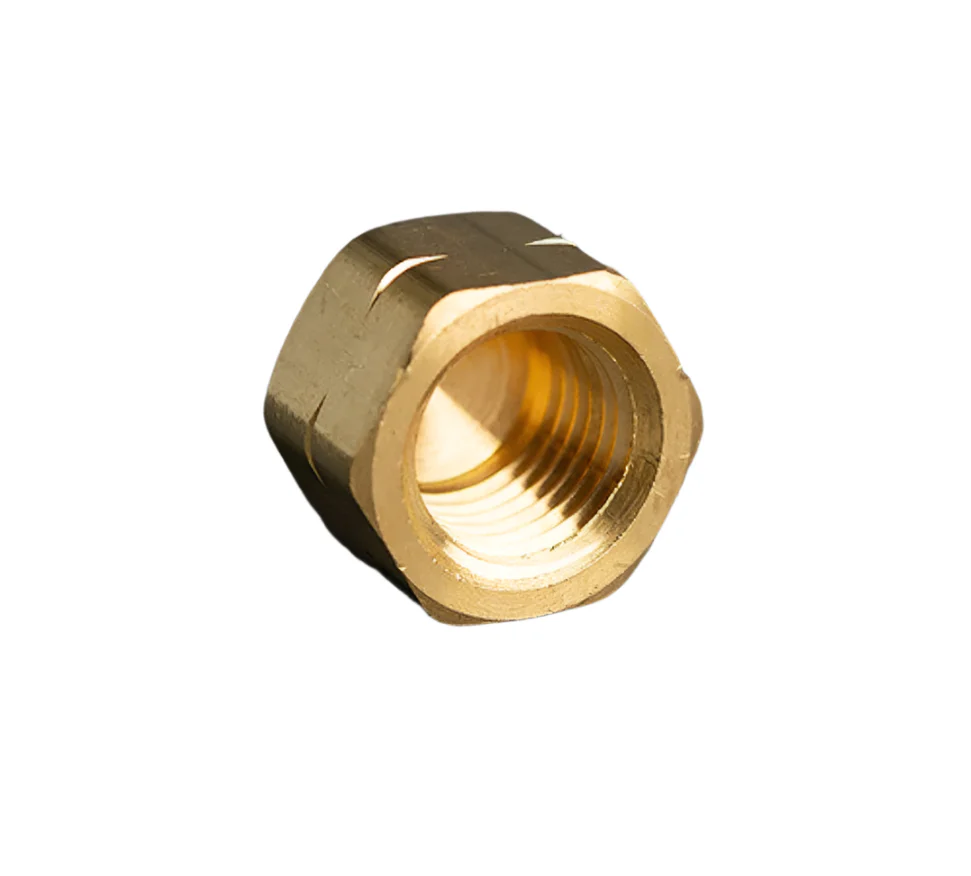 1/4in Pipe Brass Cap