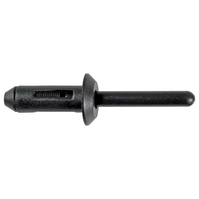 17/64D x 3/32-3/16in Grip Black Nylon Expansion Rivet