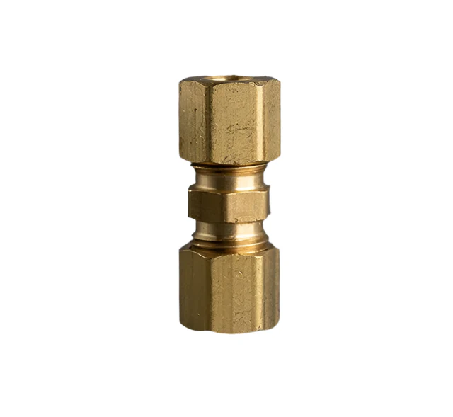 1/4in Brass Union Coupling