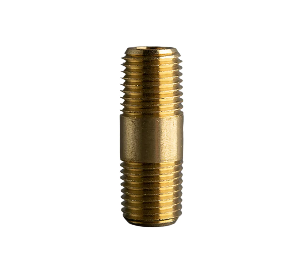 1/4in Pipe x 1-1/2in Brass Long Nipple