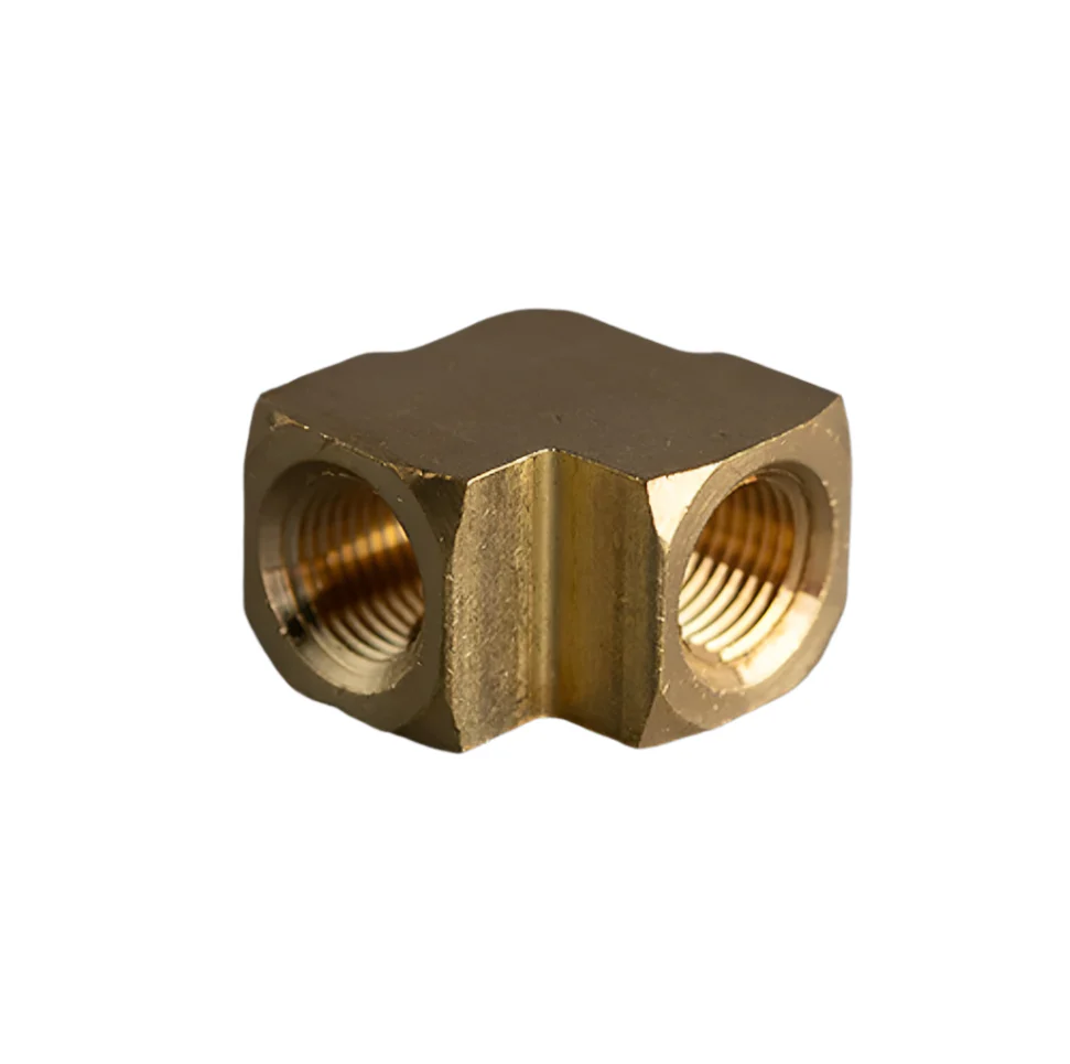 1/8 Extruded Female 90° Brass Elbow