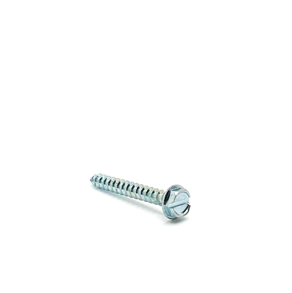 #10 x 1-1/2in Slotted Hex Washer Tapping Screw