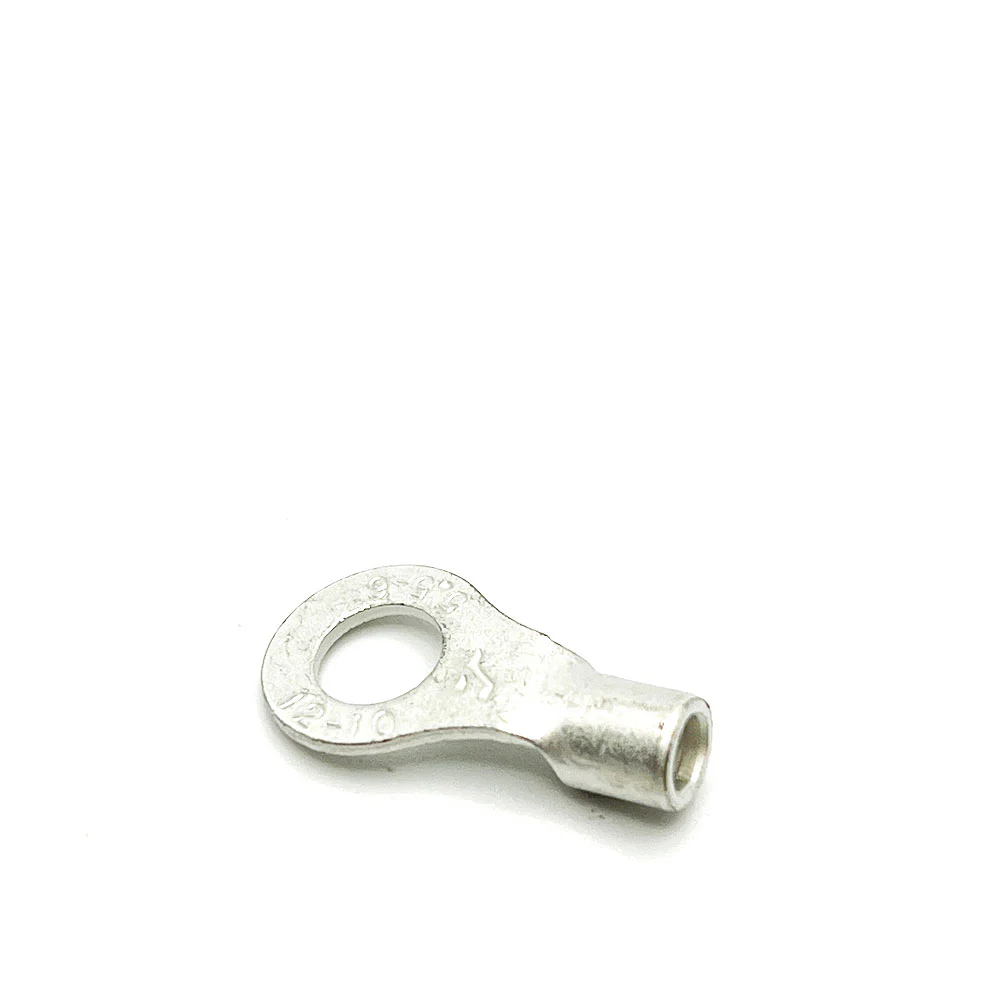 12-10 AWG 1/4in Ring Yellow Non-Insulated