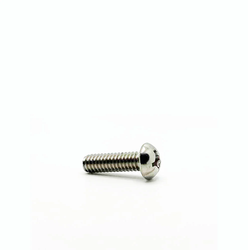 #12-24 x 3/4in UNC Stainless Steel Phillips Round Machine Screw