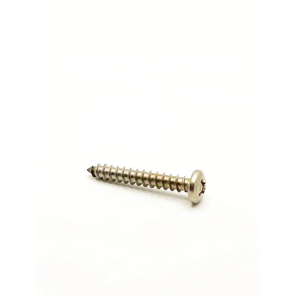 #12 x 1-1/2in Phillips Pan Tapping Screw Stainless Steel