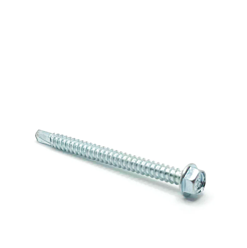 #12 x 2-1/2in Hex Washer Tek Screw
