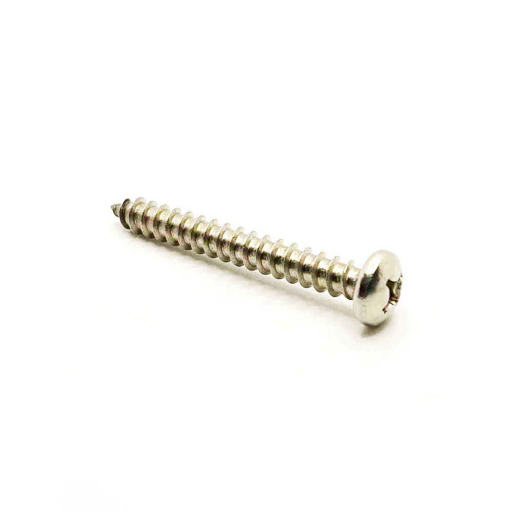 #14 x 2in Phillips Pan Tapping Screw Stainless Steel
