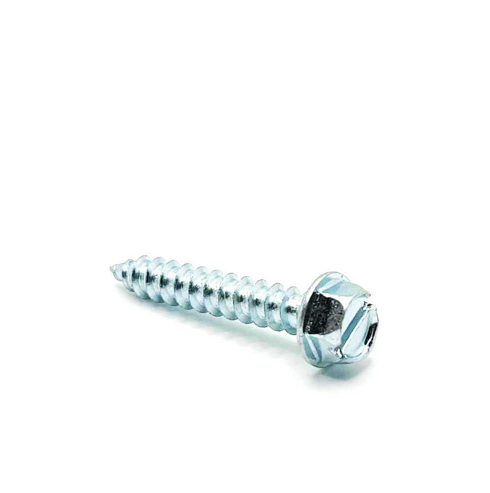 #14 x 1-1/2in Slotted Hex Washer Tapping Screw