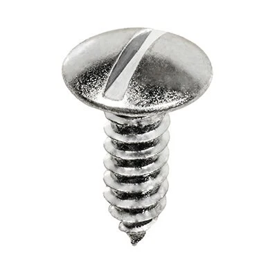 #14 x 3/4in Slotted Truss Screw Zinc