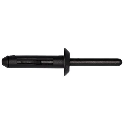 15/64D x 11/64-11/32in Grip Black Nylon Expansion Rivet