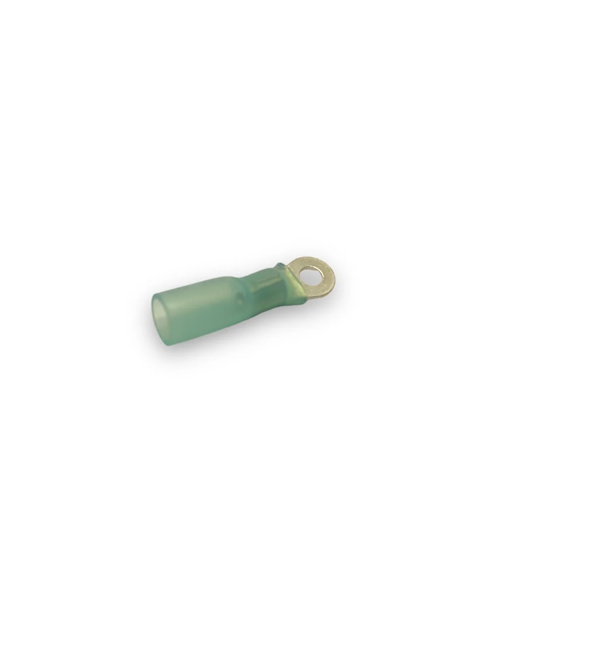 16-14 AWG #6 Ring Blue Heat Shrink
