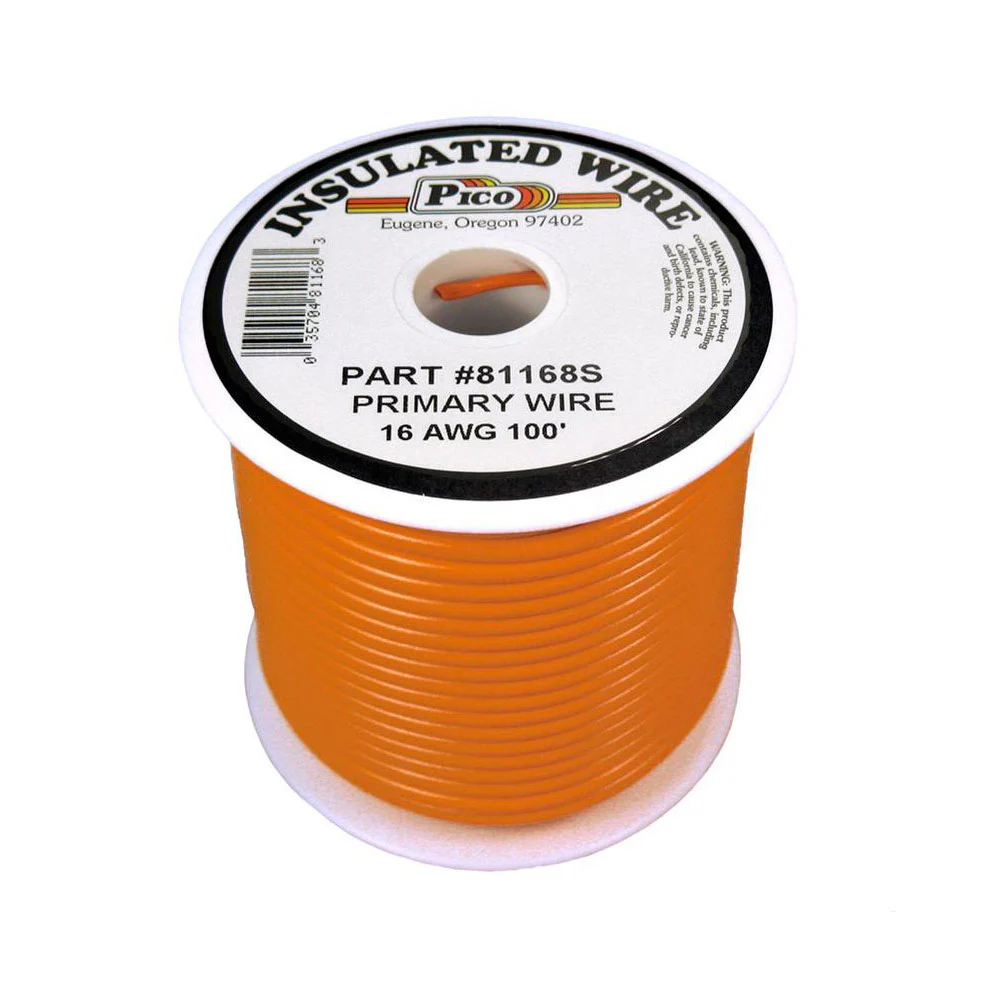 16ga Primary Wire Orange