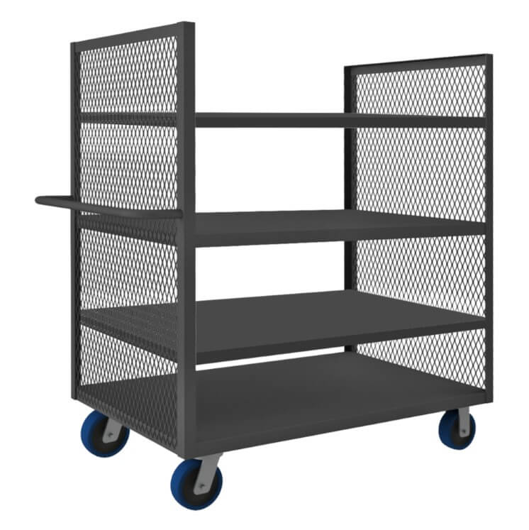 2-Sided Mesh Truck with 4 Shelves