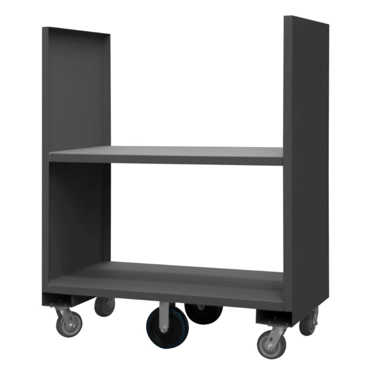 3-Sided Solid Truck with 2 Shelves