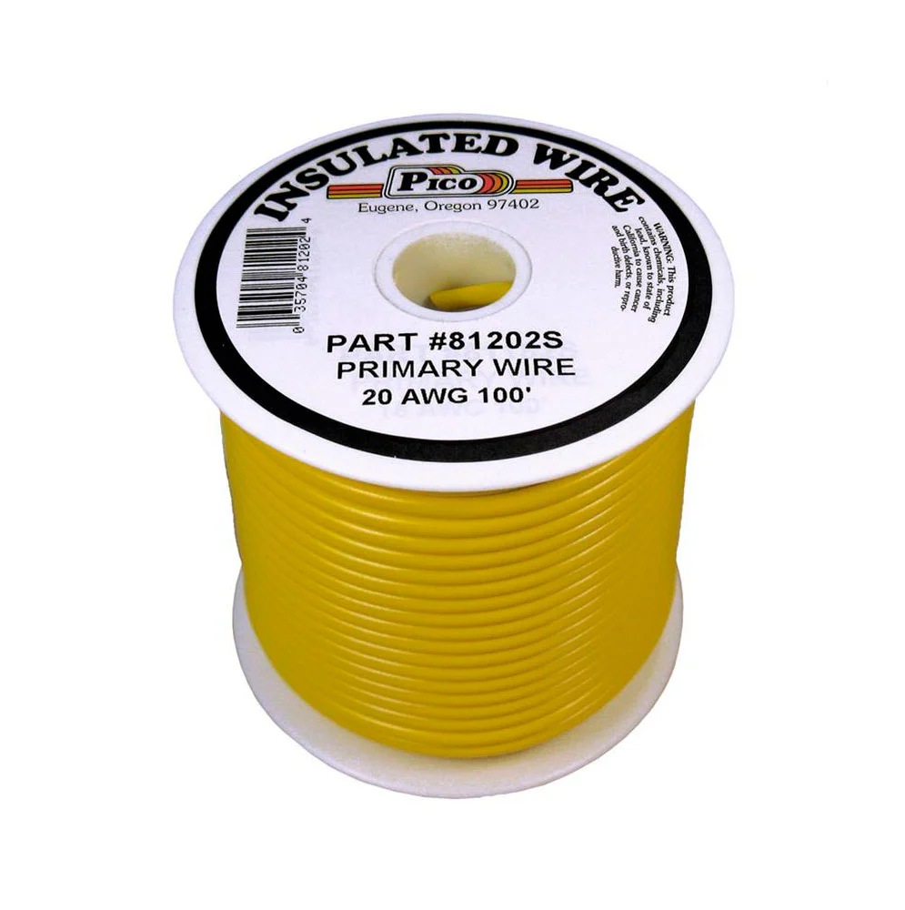 20ga Primary Wire Yellow