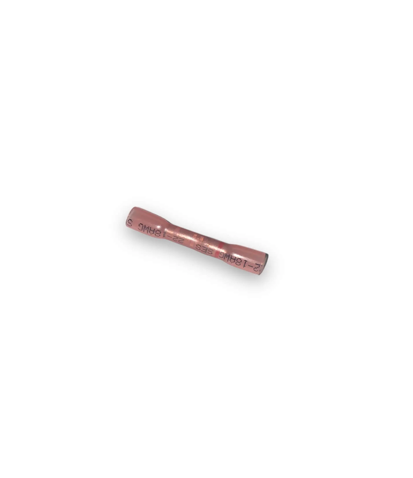 22-18 to 26-24 AWG Step Down Butt Red Heat Shrink