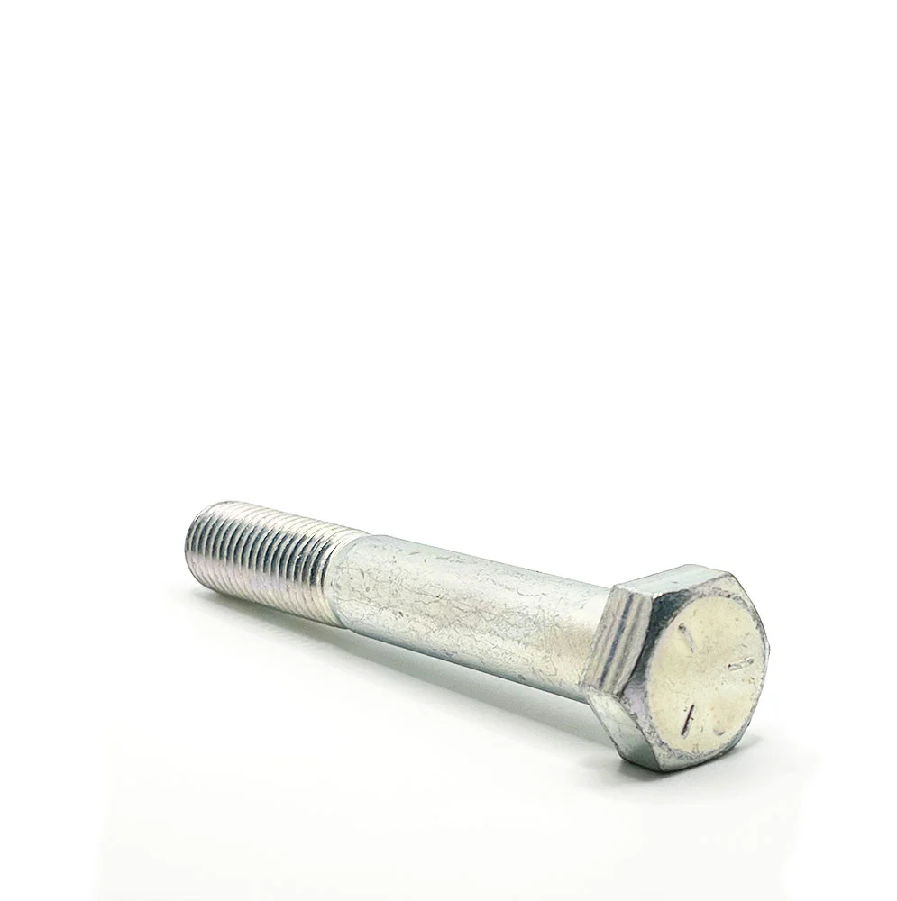 3/4-10 x 5in UNC Grade 5 Hex Cap Screw Clear Zinc