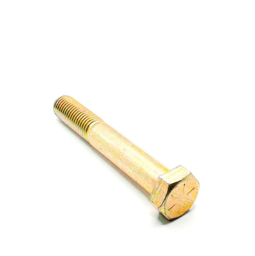 3/4-10 x 5in UNC Grade 8 Hex Cap Screw Yellow Zinc