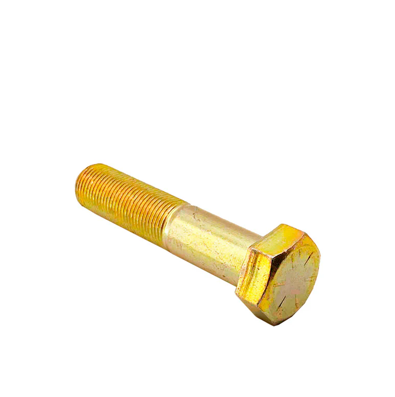 3/4-16 x 3-1/2in UNF Grade 8 Hex Cap Screw Yellow Zinc
