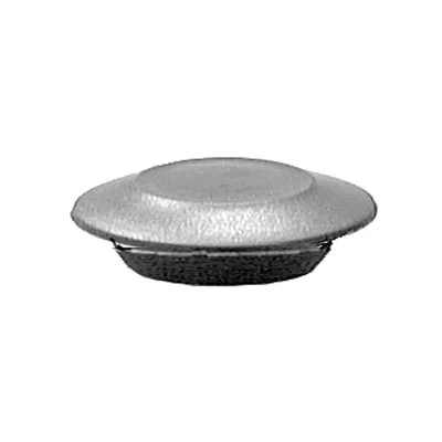 3/4 Flush Sheet Metal Plug Black
