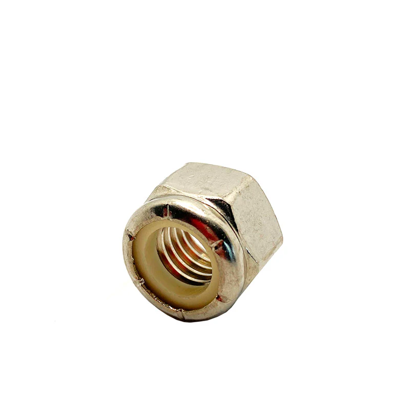 3/8-16in UNC Grade 18.8 Stainless Steel Nylon Lock Nut