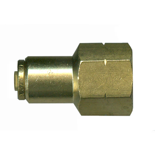 3/8in Tube to 3/8in Female Pipe Brass Push Connector