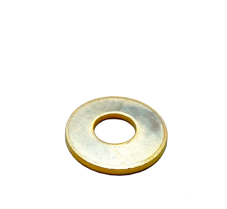 3/8in USS Thru-hardened Flat Washer Yellow Zinc