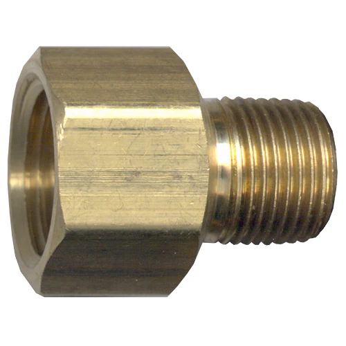 3/8in Female to 1/8in Male Brass Pipe Adapter