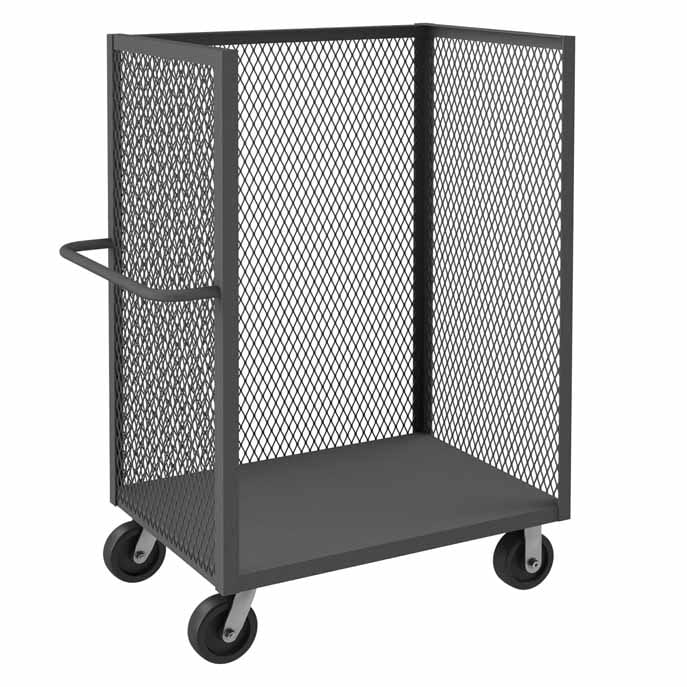 3-Sided Mesh Truck with 1 Shelf