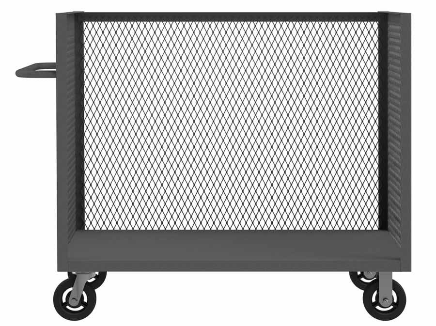 3-Sided Mesh Truck with 1 Shelf