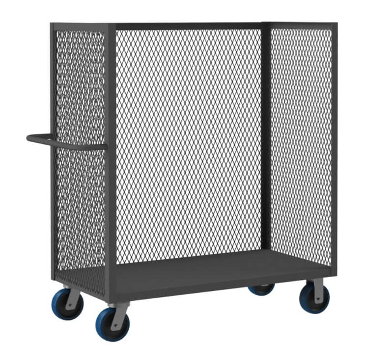 3-Sided Mesh Truck with 1 Shelf