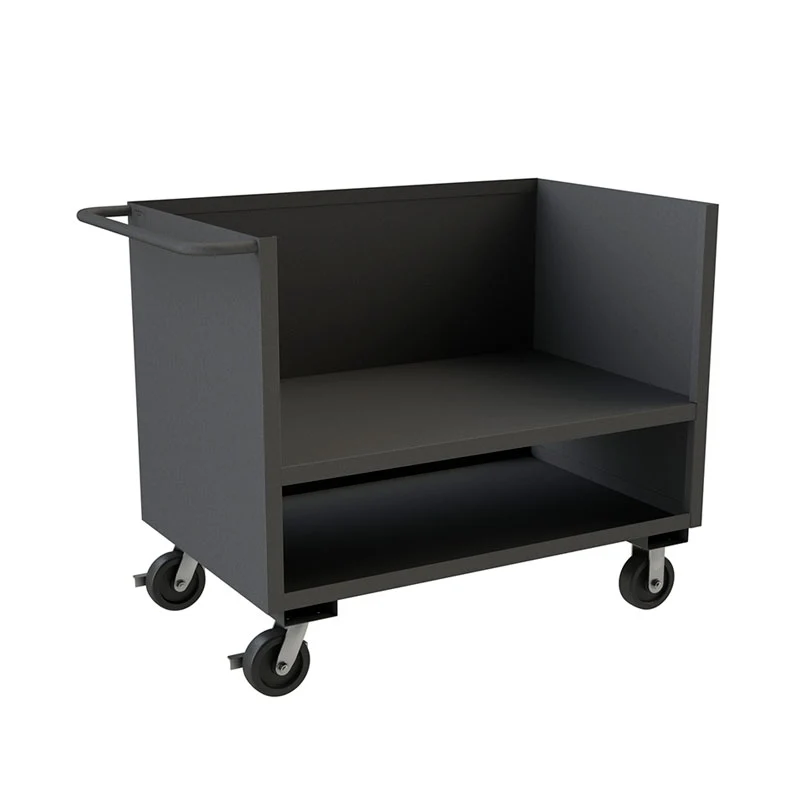 3-Sided Solid Truck with 2 Shelves