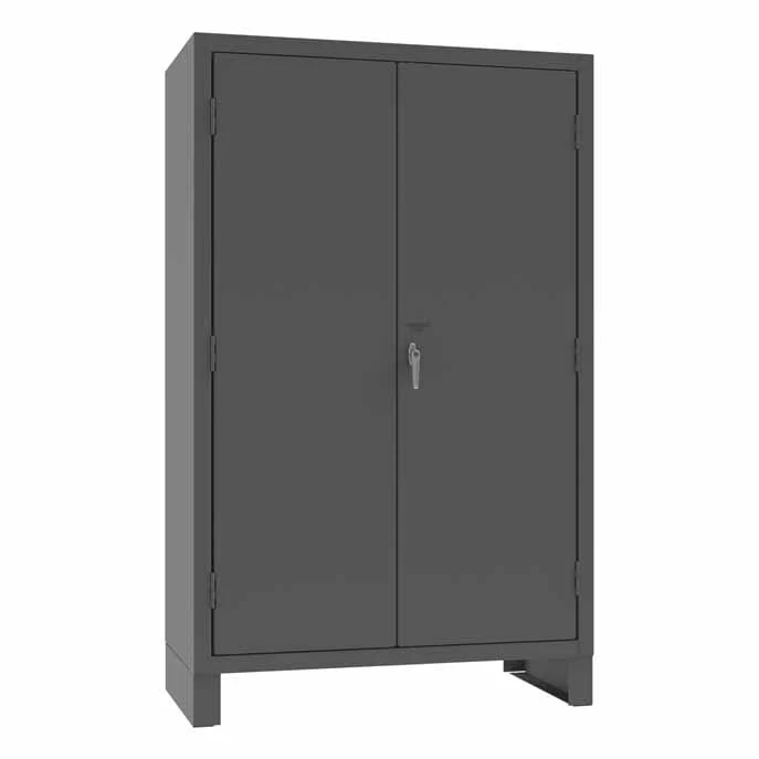 Cabinet with 69 Bins, 4 Drawers and 2 Shelves