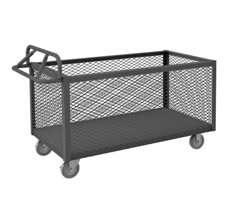 4-Sided Box Truck with Ergonomic Handle