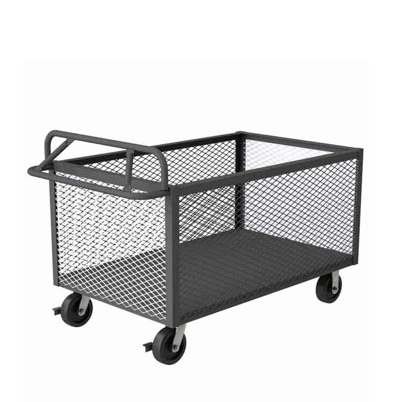 4-Sided Box Truck with Ergonomic Handle