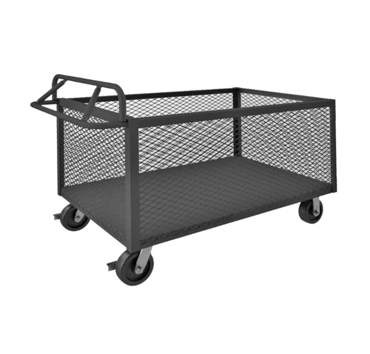 4-Sided Box Truck with Ergonomic Handle